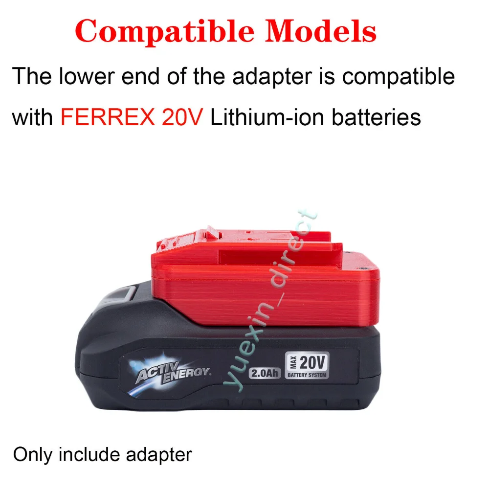 For Aldi Ferrex Activ Energy 20V Battery Adapter To Ozito To Einhell