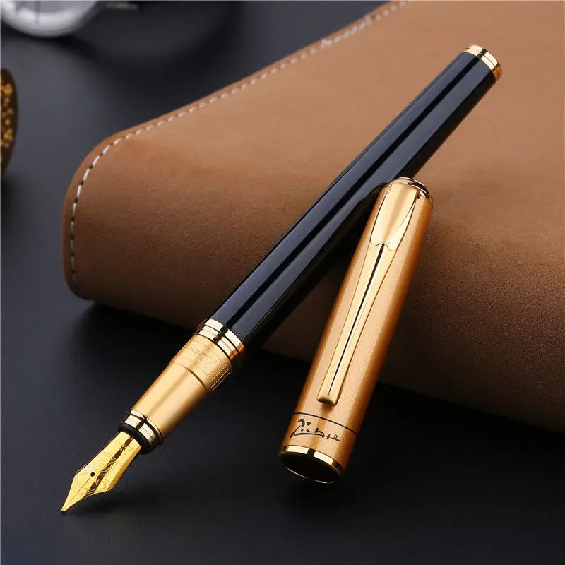 

Picasso Pimio 906 Athens Dynasty Series Luxury Fountain Pen Excellent 22K Iraurita Nib High Quality Office Writing Ink Pens