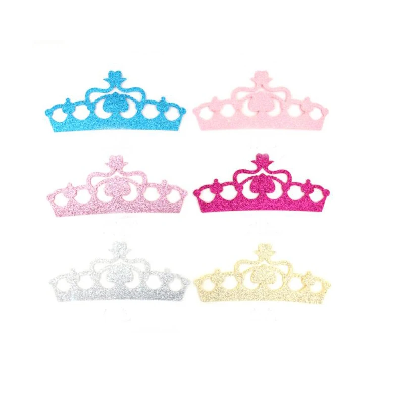 

10Pcs/lot 7.5*1cm New Glitter Wing Patches Candy Color Angel Wing Glitter Accessories DIY Handmade Decoration Appliques Material