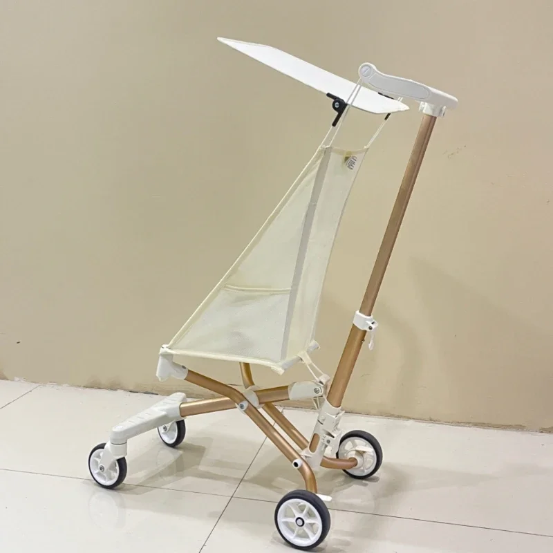 Lightweight Travel Stroller High Quality Baby Stroller Comfortable 1-8 Years Old Foldable Four Wheels Pram