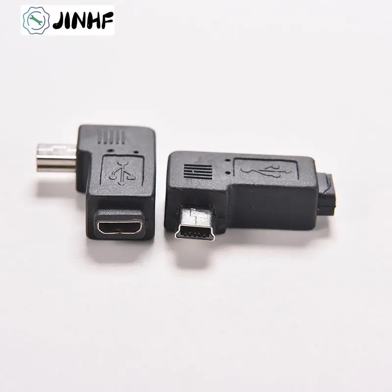 

Hot Sale Mini USB Type A Male To Micro USB B Female 90 Degree Left Angle Adapter