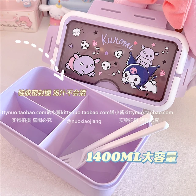 Introducing Sanrio's officially licensed product, Cinnamoroll Bento Lunch  Box (Music). With a generous 450-ml capacity and two separate…