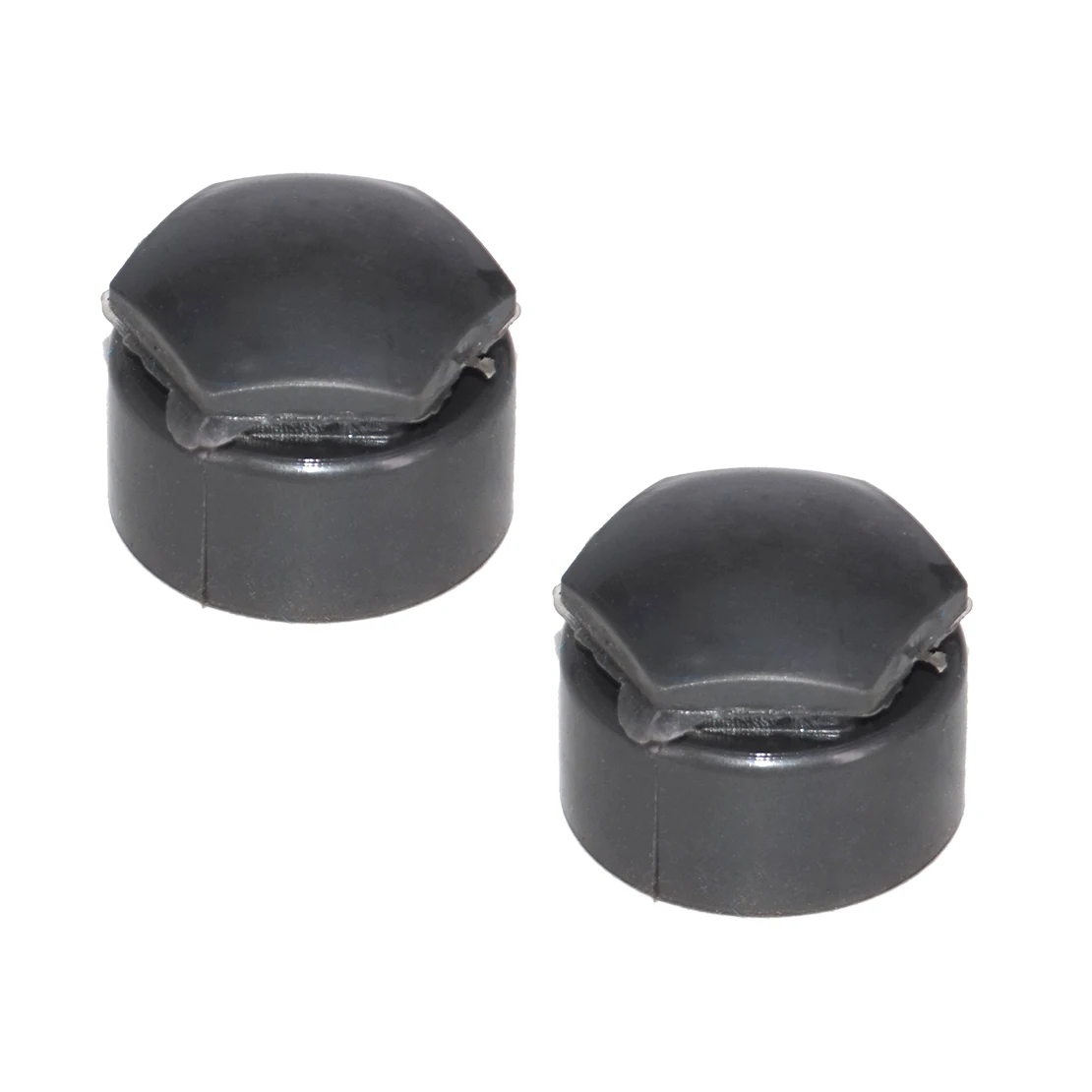 DWCX 16pcs 17mm Wheel Lug Nut Center Cover Caps + 4pcs 25mm Circle Bolt Locking Types Caps for Volkswagen VW Audi Skoda Seat