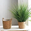 Planter Basket Handmade Woven Planter Basket Laundry Storage Decorative Straw Wicker Rattan Seagrass Garden Flower Pot 1