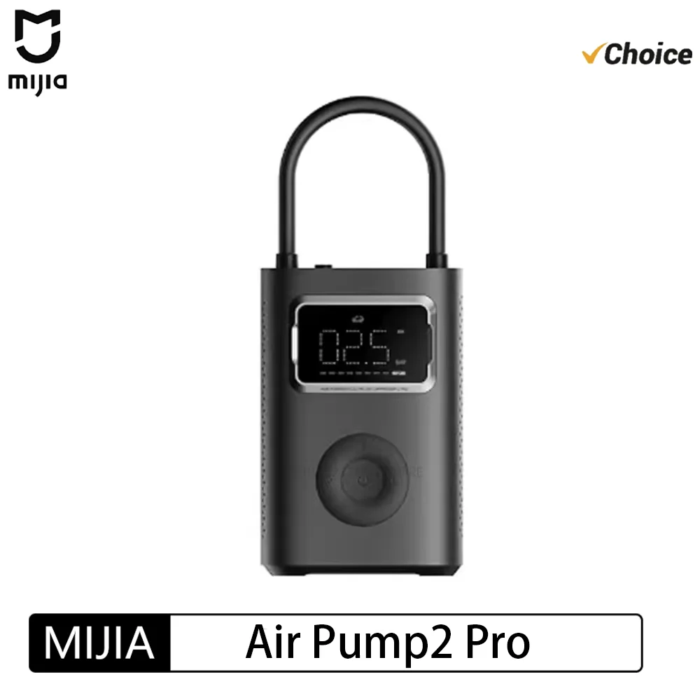 MIJIA Luftpumpe 2 Pro Tragbare Elektrische Aufblaspumpe mit Digitalanzeige 150psi Max für Basketball Reifen 2500mAh Fahrrad Auto - AliExpress 1420