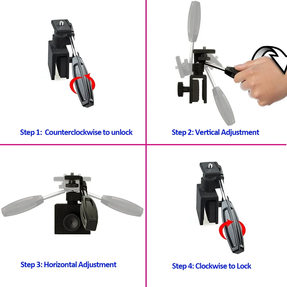 Spotting Scope Visionking Camera & Lens Car Window Mount For Spotting Scope Camera Monocular Telescopes Aluminum Car Window Mount