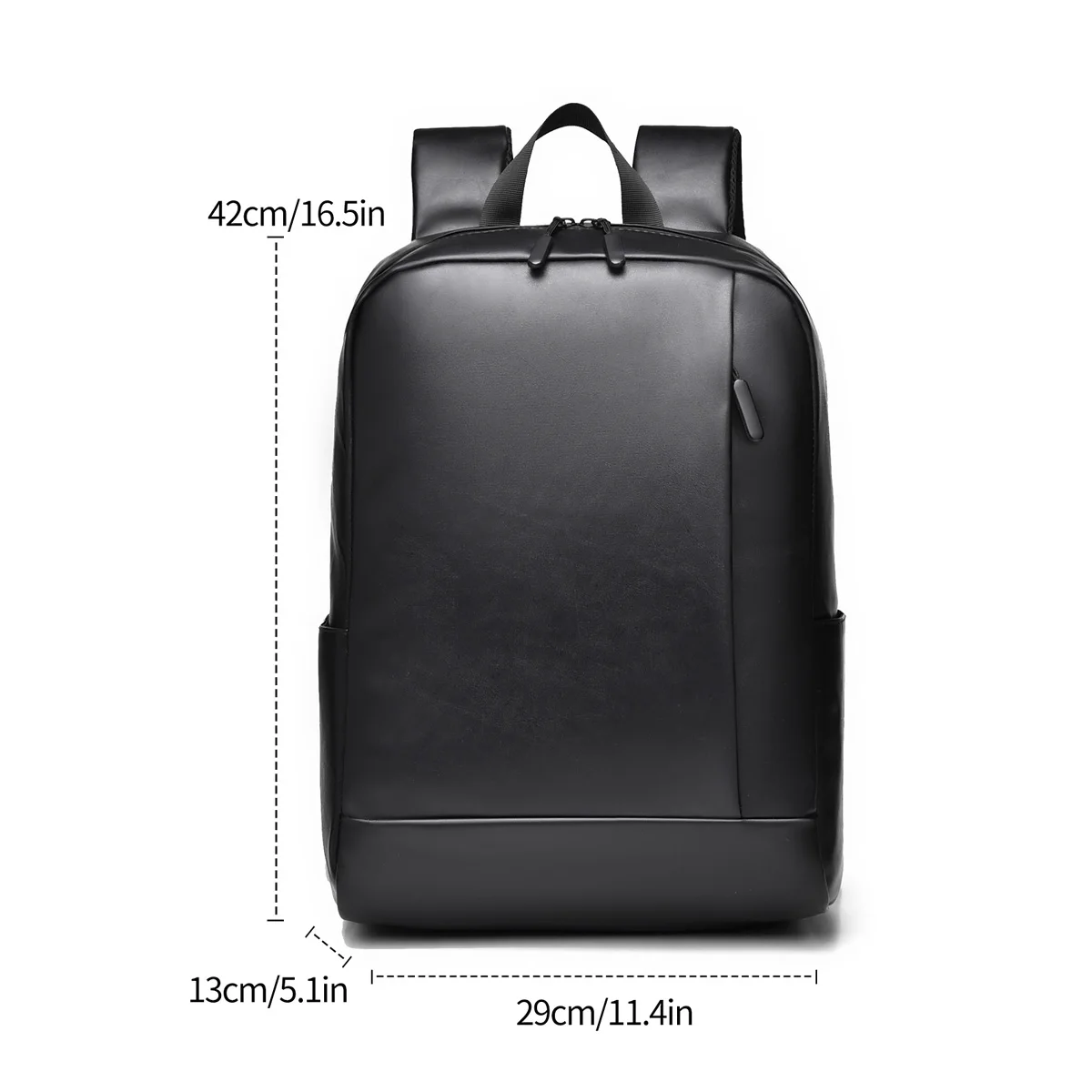 Men's Fashion Backpack Simple Designer Model Large Capacity Travel Backpack Wearable and Practical Men's Business Backpacks - 2