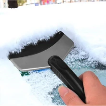 

Stainless Steel Car Snow Shovel Multi-function Defrosting Snow Scraper Tool in Winter Ice Scraping Glass Snow Removal Tools 1Pc