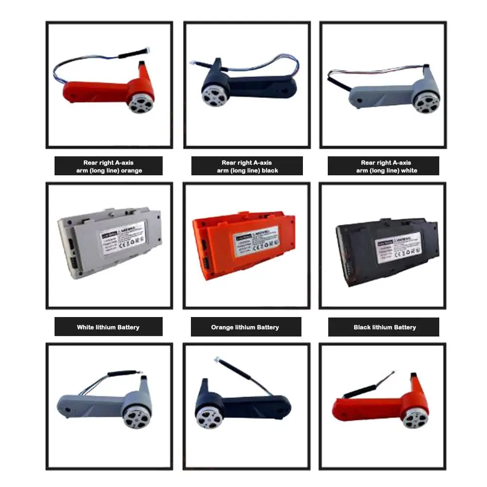 New L900 PRO Remote Control Fan Replacement Plastic Blade Receiver Plate Machine Right A-axis Arm