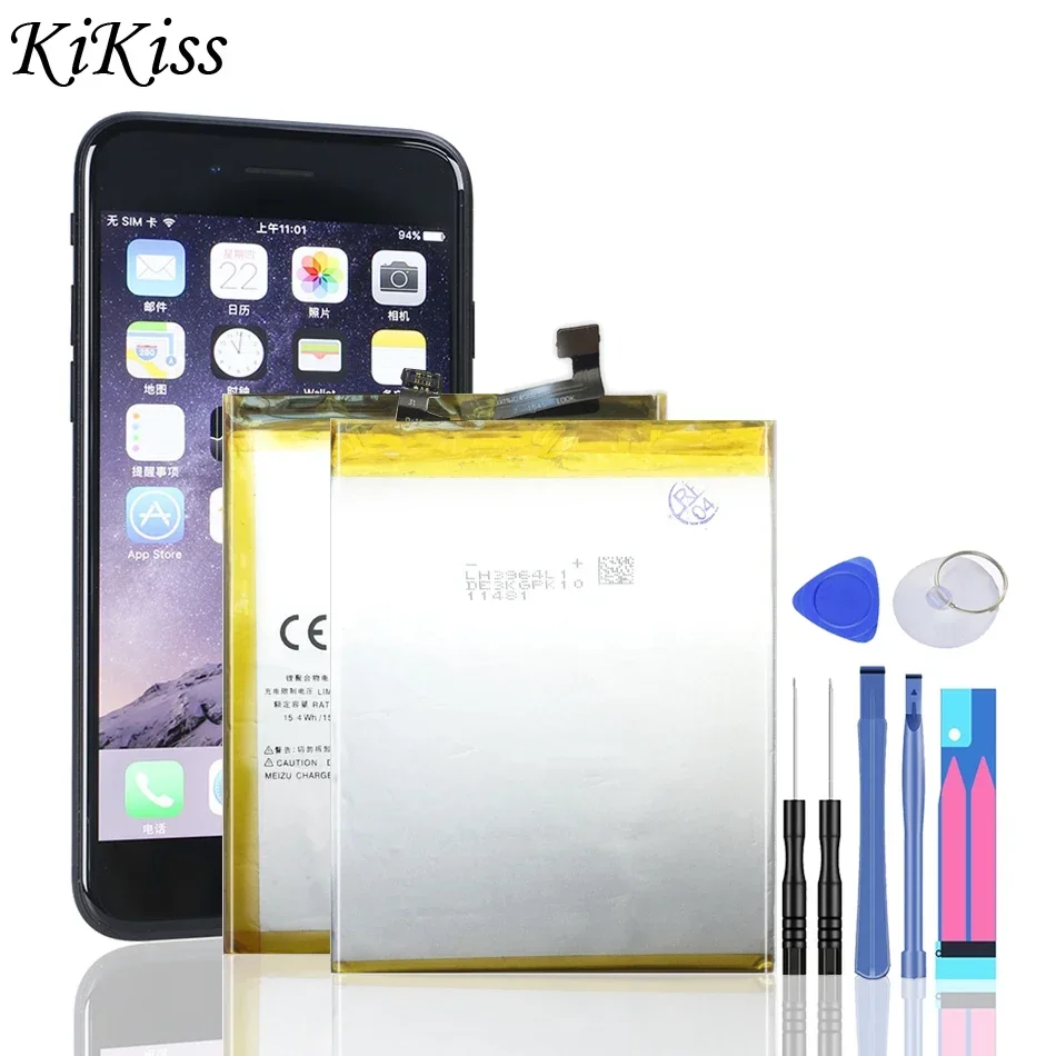 

Сменный аккумулятор для Meizu M3 Note, 4050 мАч, BT61 ( L M Edition), L681H, L681, L-версия, M-версия