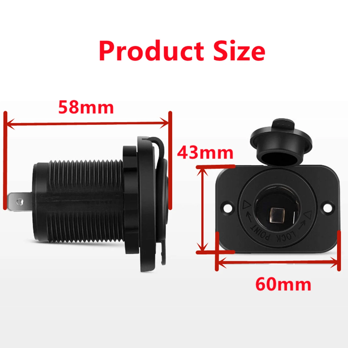 12-24V ڵ     ÷  ܼƮ ,  ؾ Ʈ RV atv