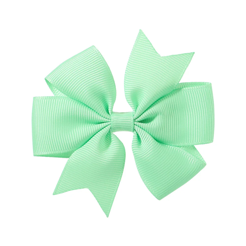 Vibrant Grosgrain Ribbon Hair Bows Clips