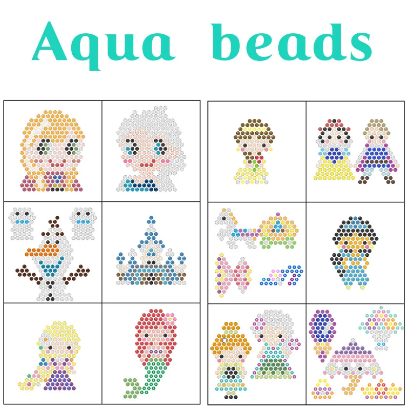 Magic Beads Set Ball 24 Colors 5mm Diy Spray 3d Handmade Puzzle Crystal Refill Water Beadspack Templates Pen Accessories Tray