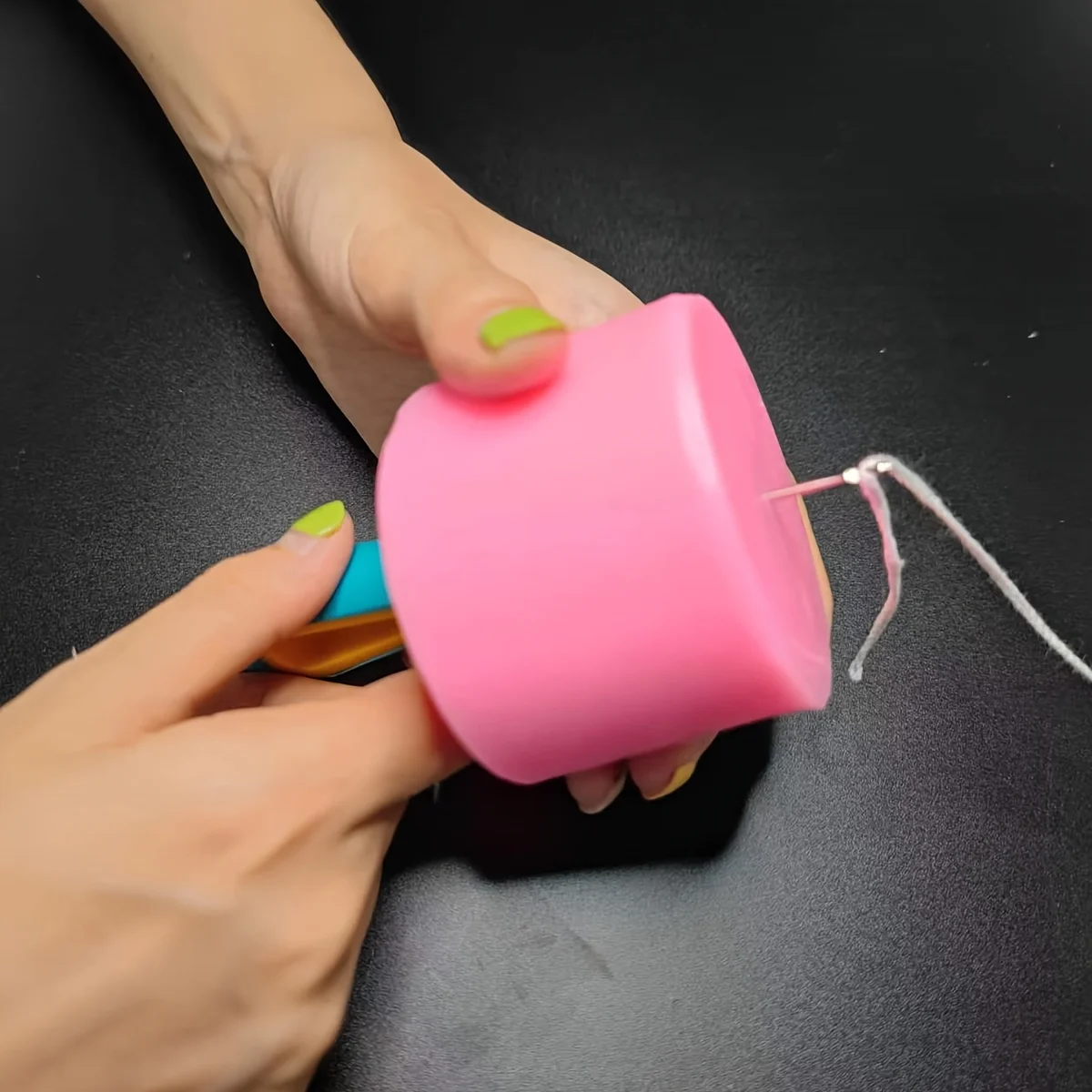 Kerze Form Punch Werkzeug Silikon Form Hand Bohrer Ausrüstung Praktische Gadget Punch Nadel Kerze Docht Werkzeug Kerze, Der Lieferungen – Detail 9
