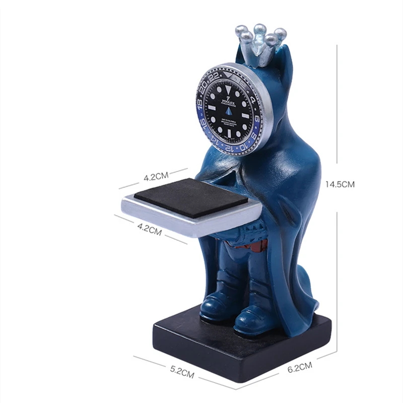 New Resin Watch Stand Cartoon Watch Bracket Fashion Box Case Clock Gift Organizer Home Decorations Holder Stand