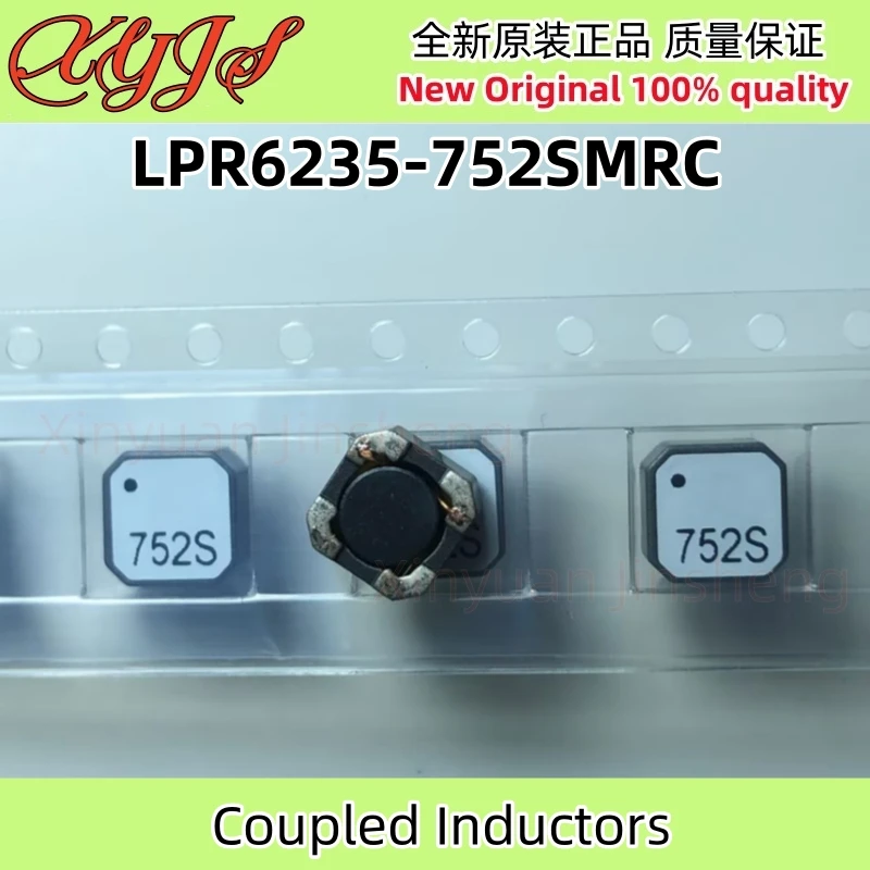 1-5 개/몫 LPR6235-752SMRC 752S LPR6235-752S LPR6235 LPR6235-752 결합 인덕터 칩셋 기존 새로운 100% 품질