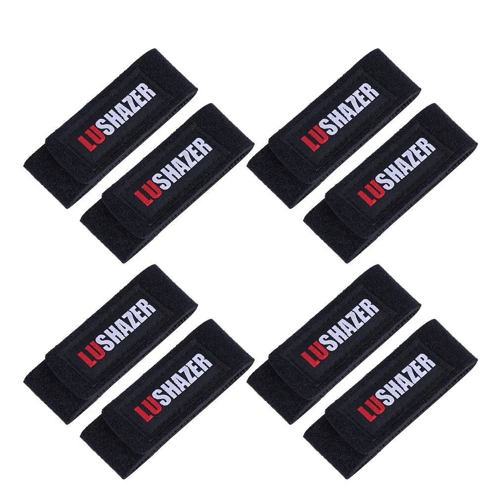 

8pcs Fishing Rod Belt Ties Pole Straps Fishing Tackle Tie Bag Accessories