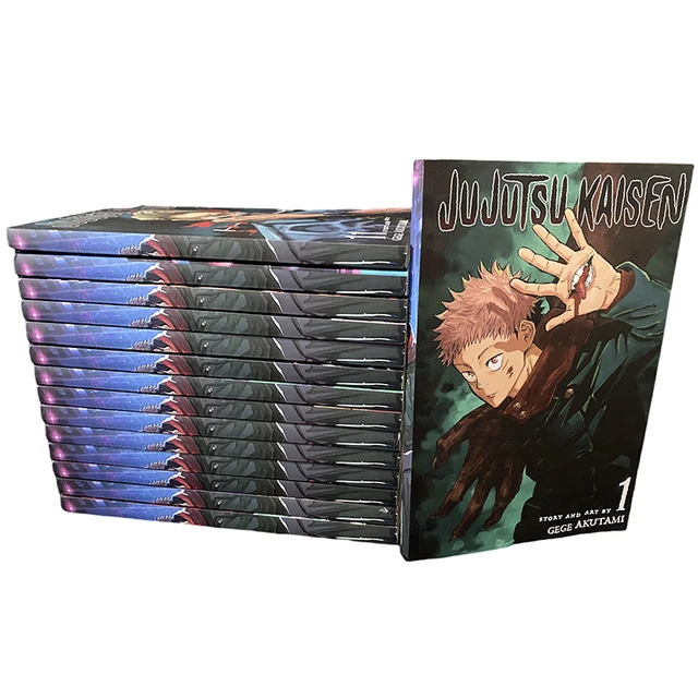 Jujutsu Kaisen Manga Book English  Manga Anime Books Jujutsu Kaisen - 15  Books/set - Aliexpress