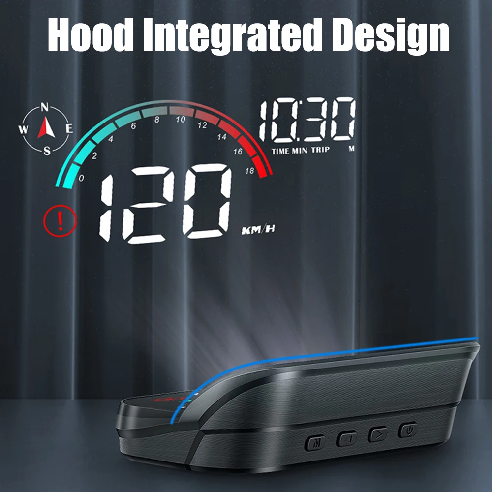 M22 HUD   ڵ  ÷, RPM MPH , GPS ħ ð, ӵ 跮  ˶ Ʈ ӵ