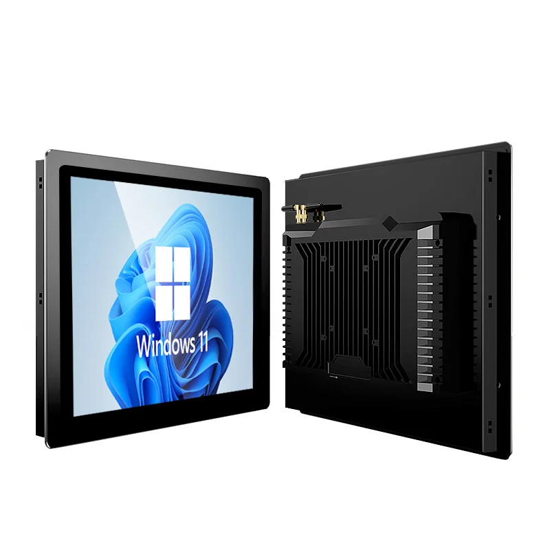 

13.3 Inch industrial touch screen pc I3/I5/I7 embedded Capacitive resistance touch screen monitor for pc WIN7/10 with RS232 WIFI