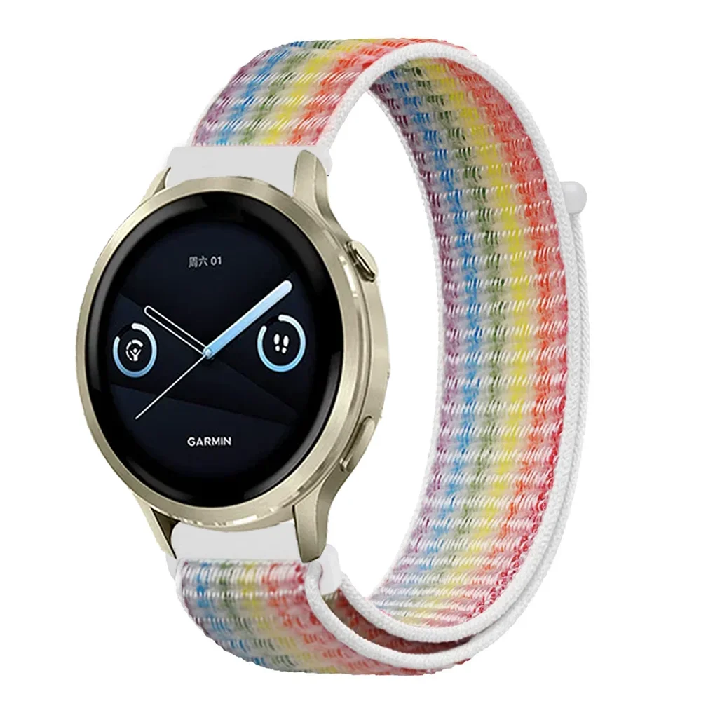 Breathable Nylon Loop Strap, 18mm - Stylish Women's Watch Band
