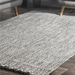 Nordic Rugs Light Luxury Living Room Coffee Table Carpet Tassel Sofa Cushion Hand-woven Bedroom Bedside Blanket Large Area