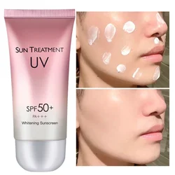 60ml Whitening Facial Body Sunscreen Waterproof Sun Cream Sunblock Skin Protective Cream Anti Sun Facial Protection Cream SPF50+