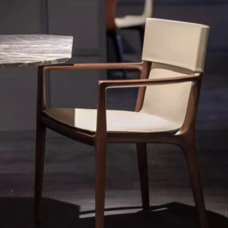 

Eaiting Nordic Dining Chairs Minimalist Upholstered Designer Wood Dining Chair Mobile Ergonomic Silla Para Escritorio Furnitures