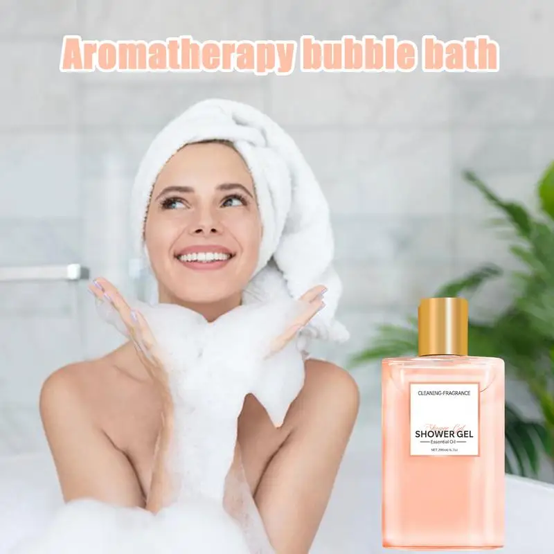 1pcs Elegant Fragrance Shower Gel Deep Nourishing Hydrating Body Lotion Autumn And Winter Necessary Moisturizing Skin Care Gift