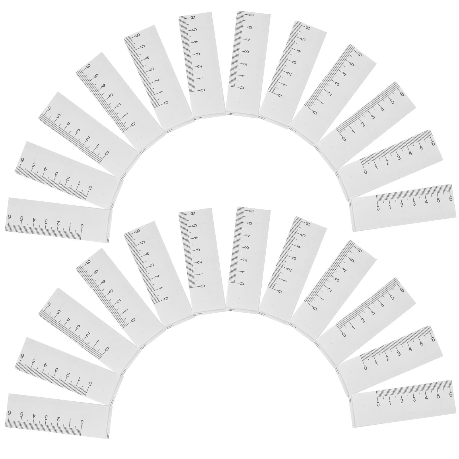 

Disposable Double-sided Paper Tape Measure Wound Measuring Rulers