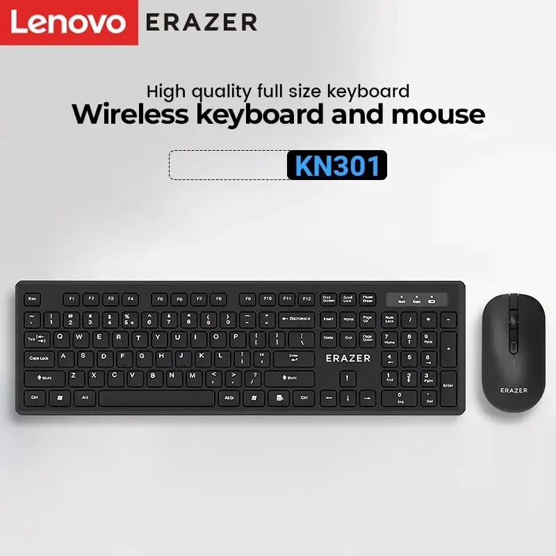 Keyboard and Mouse Set Wired Keyboard and Mouse Set Lenovo Erazer Business Office Keyboard And Mouse Set Multimedia Computer Notebook Keyboard KM301 KN301