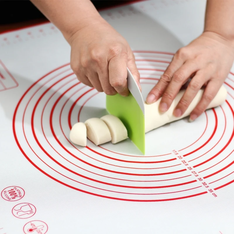 Non Stick Silicone Baking Mat Pad For Pizza Dough Pastry
