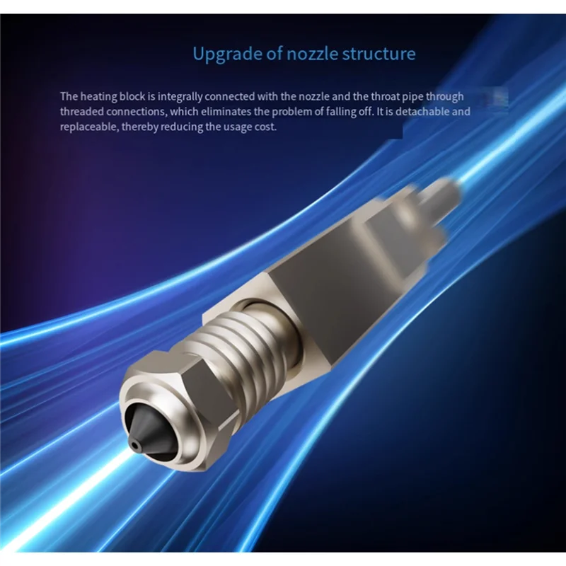 B82B-0.6Mm Qidi Plus4용 바이메탈 노즐 절연 통합 Qidi Plus4 바이메탈 노즐 절연 Integra용