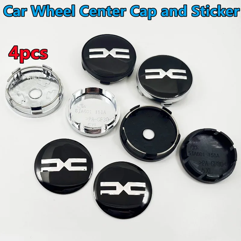 Car Styling 4pcs 56mm For Dacia Emblem Badge Wheel Center Hub Cap Cover Sticker For Dacia Duster Logan Sandero Lodgy Accessories (Color Name : For DACIA - View #8
