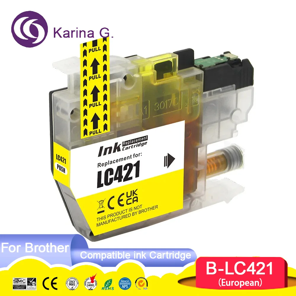 Standard capacity LC421 LC 421 Compatible Ink Cartridge For DCP-J1050DW,DCP-J11