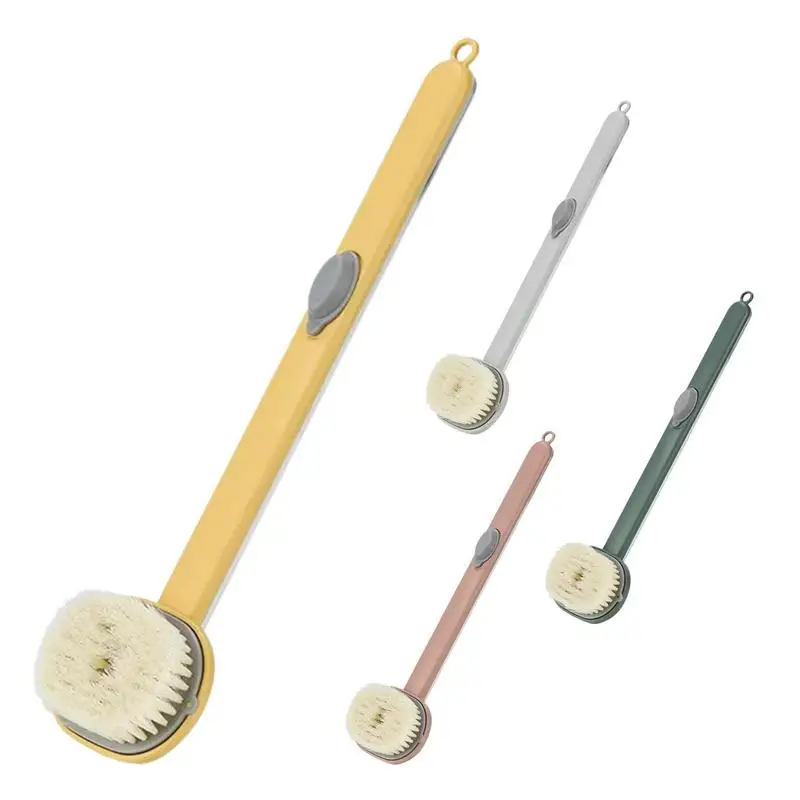

Long Handle Liquid Bath Brush With Extended Handle Back Body Bath Shower Exfoliating Scrub Massager Skin Cleansing Tools