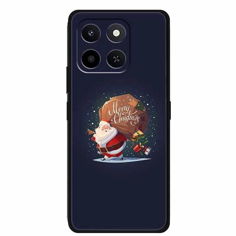 Festive Soft TPU Silicone Christmas Phone Case – Lovely Design