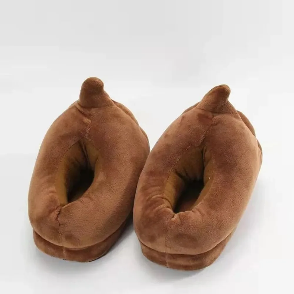 For Man And Women Slipper Prankish Cartoon Indoor Thickening Warm Plush Slippers Winter Shoes 3