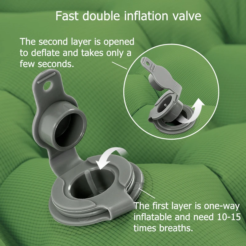 Inflatable mattress Naturehike camping ultralight waterproof nylon inflatable cushion outdoor portable sleeping bed hiking picnic mats