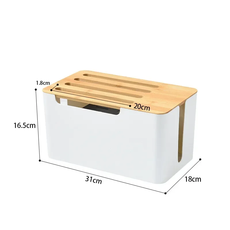

Household Wire Case Wireless Cable Bracket WiFi Box Board Socket Storage Bedroom Organizer for Router Plug