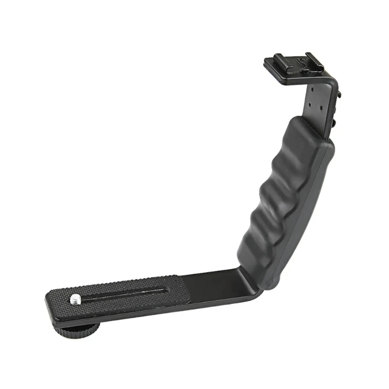 Practical Camera Grip L Bracket Holder Cold Shoe Mount DSLR Holder Photography With Cold Shoe Adapter Universal camera holder