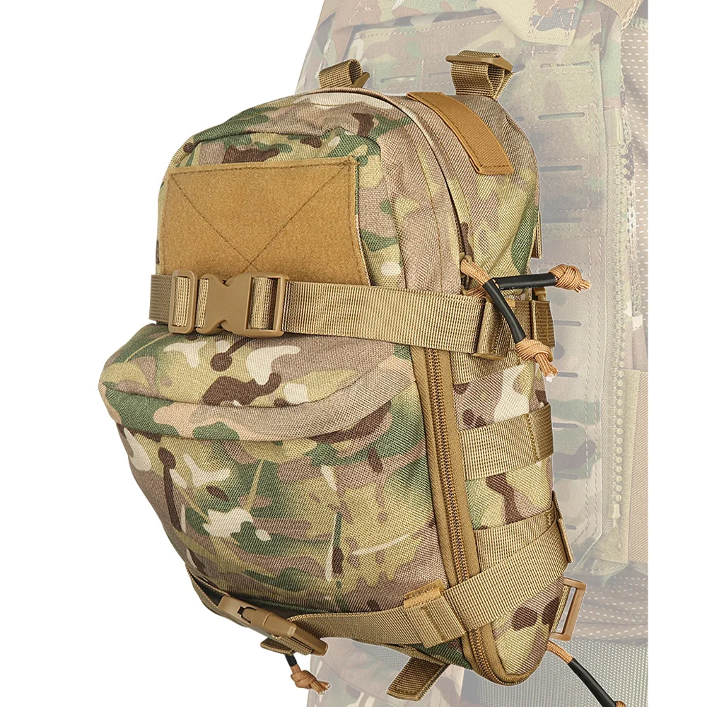 

Сумка для воды Molle, тактическая сумка для гидратации, легко носить с собой, рюкзак для хранения воды на липучке с системой Molle, охотничье оборудование