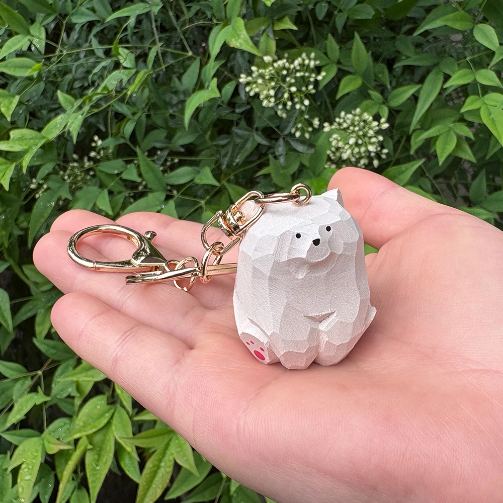 Portachiavi Orso in legno 10 Portachiavi Orso in legno - immagine 6