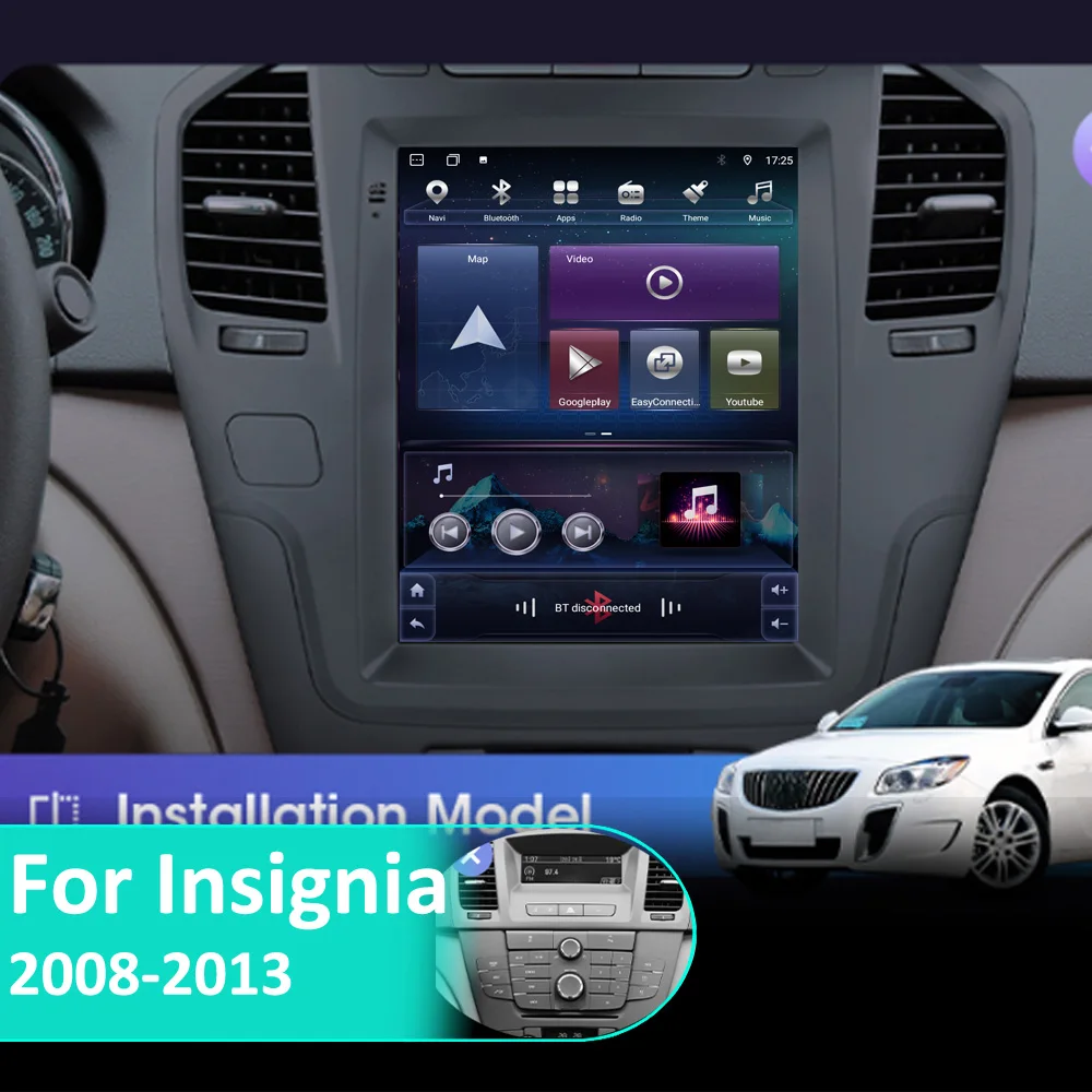 OEM 2008-2013 OPEL Insignia Buick Regal Radio DVD GPS Navigation Player  Audio system Stereo Upgrade 