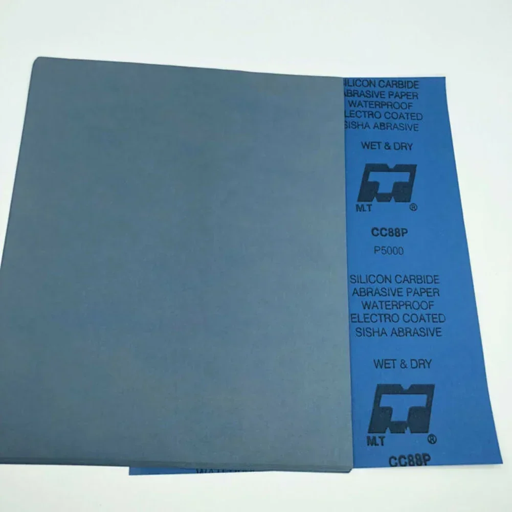 Sand Paper Sandpaper Set Polish Sand Paper Sandpaper Tools Mini Sandpaper Kit 1000/2000/5000/7000 Grit Waterproof Paper Wet/Dry For Construction Automobile Wood Products Machining
