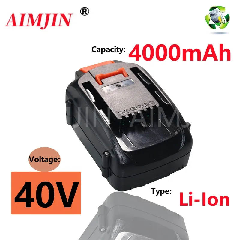 

For WORX 100% New Original 40V 4000mAh Replaceable Lithium-Ion Battery WA3580