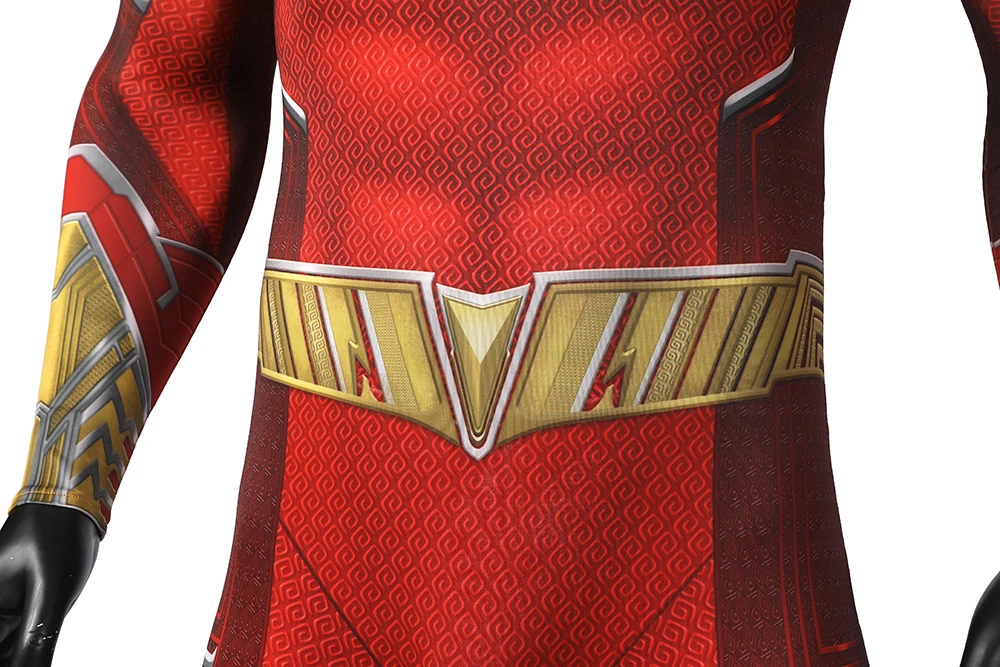 Disguise Billy Zentai Suit Red Man Cosplay Costume Outfit with Suit and Cloak 3D Printed Halloween Spandex Bodysuit