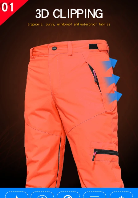 Pantaloni Da Neve Donna Impermeabili E Caldi - Per Escursionismo, Sci E Attività Invernali - Foto 12