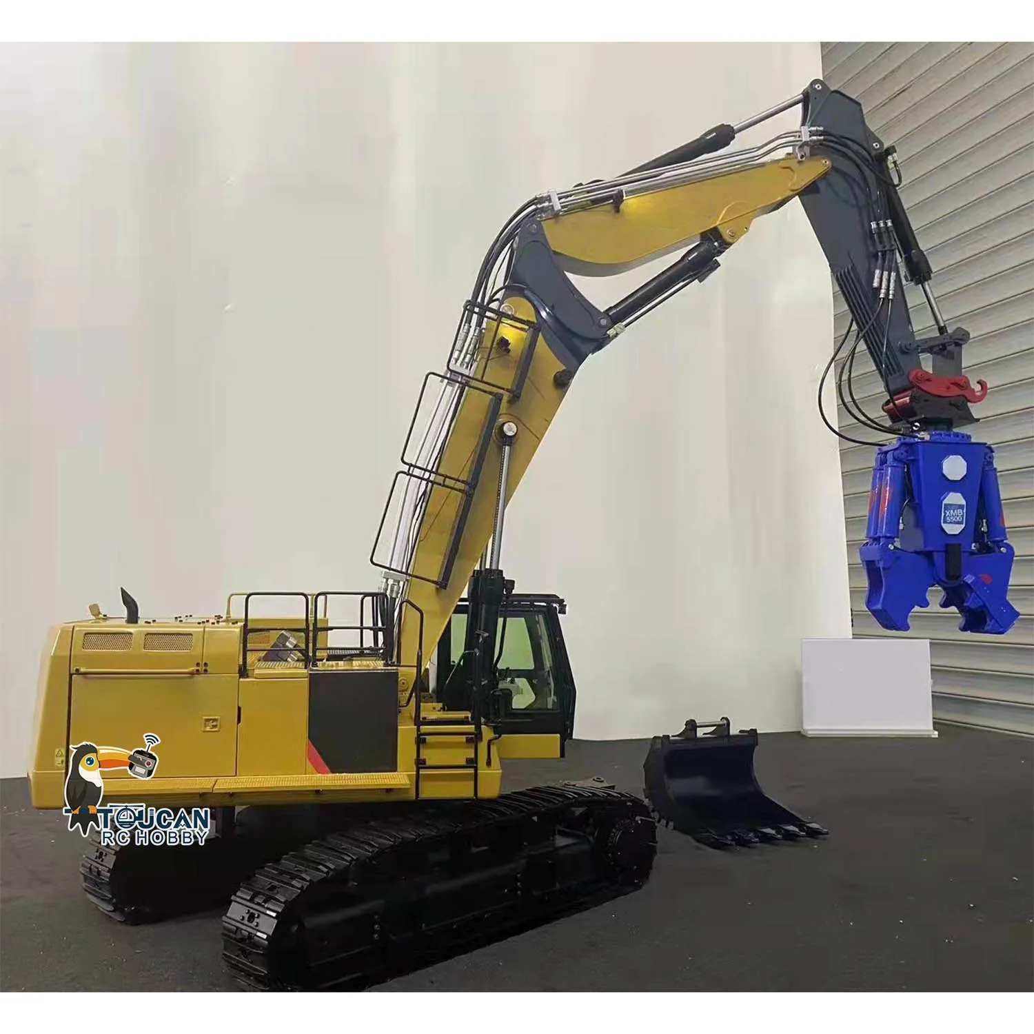 1/14 374F koparka RC 3 ramiona UHD hydrauliczne zdalnie sterowane rozbiórki RTR koparka pojazdy budowlane PL18EV Model TH21013 3 1/14 374F koparka RC 3 ramiona UHD hydrauliczne zdalnie sterowane rozbiórki RTR koparka pojazdy budowlane PL18EV Model TH21013 - Image 3