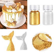 

2/5g Edible Gold Dyeing Powder Glitter Cake Decor Powder Mousse Cake Macaron Chocolate DIY Baking Decoration Tools Color Dust